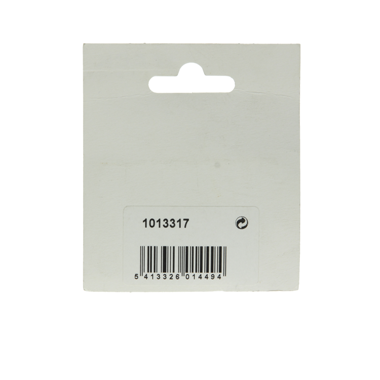 Mack 1013317 - 12 plankdragers ø 7mm hulzen ø 7,5 mm vernikkeld | 5 stuks