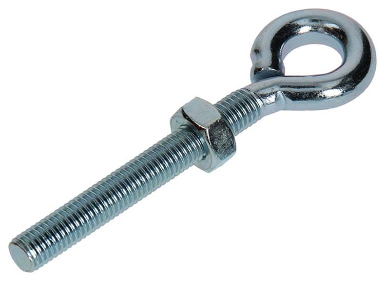 Mack 1008554 - 2 oogbouten + moer m10 x 80mm verzinkt | 10 stuks