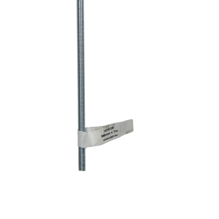 Mack 1015729 - draadeinden verzinkt din 976 m8x1m | 10 stuks