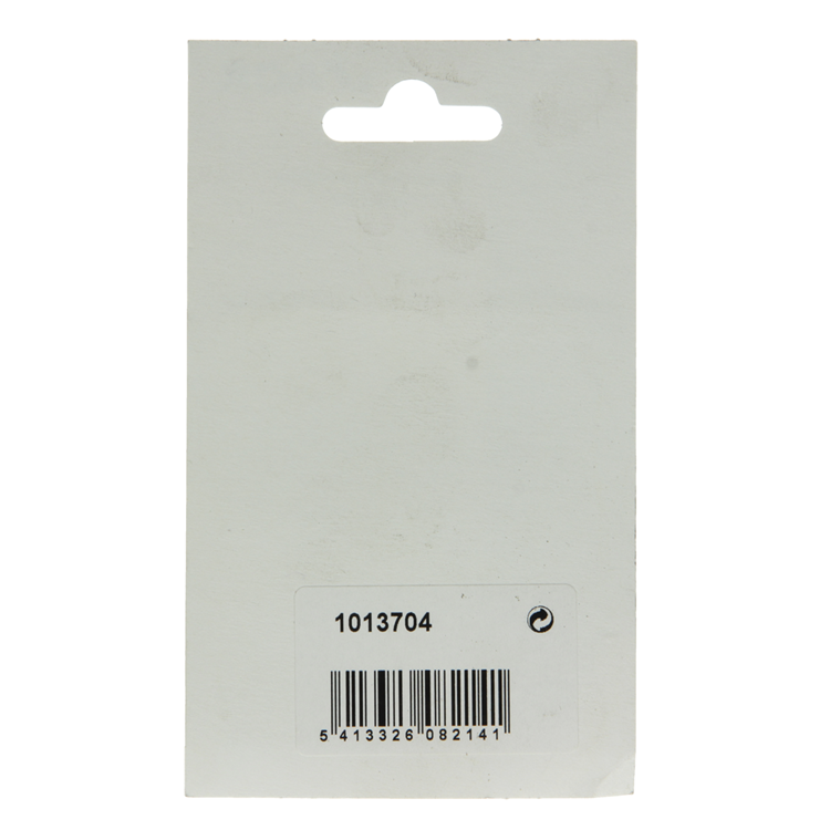 Mack 1013704 - 12 unitaschroeven met afdekkapwit m 6,3 x 40 mm | 10 stuks