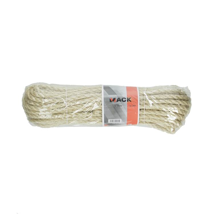 Mack 1014927 - sisal gedraaide streng 10mm ca 20m | 5 stuks