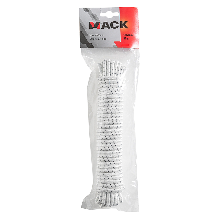 Mack 1014961 - elastiektouw streng 6mm 10m | 5 stuks