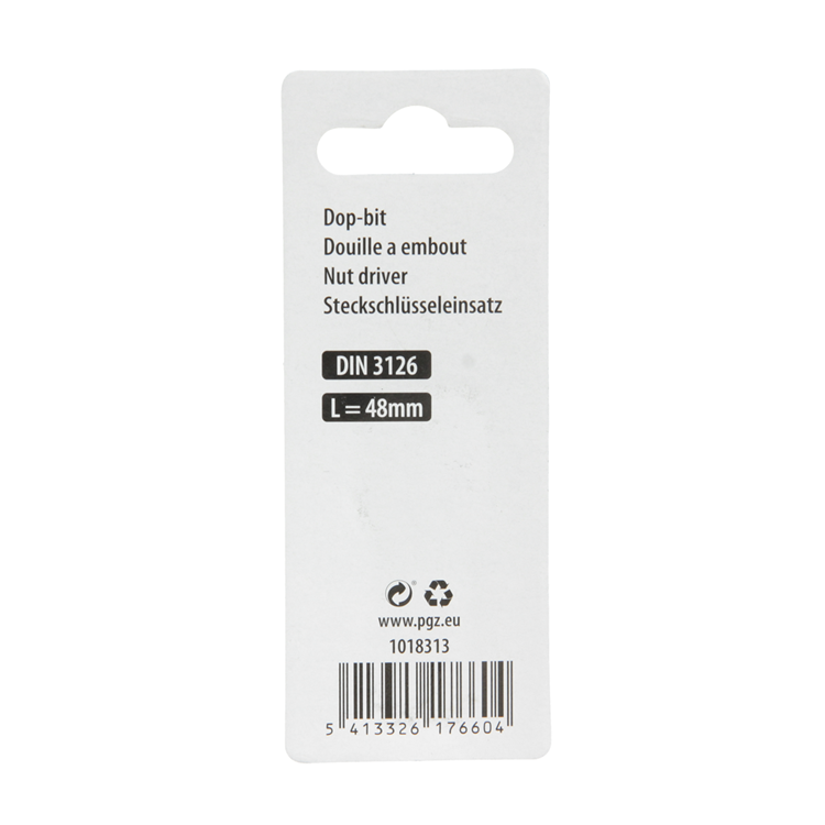Mack 1018313 - zeskantdop-bit magnet. 8mm | 5 stuks