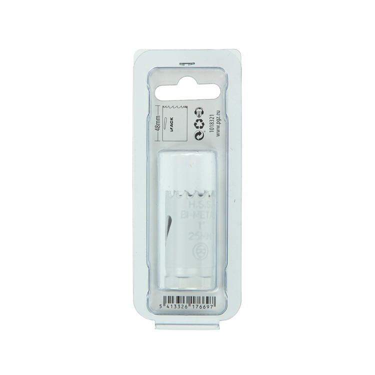 Mack 1018321 - gatzaag bimetaal ø 25mm | 3 stuks