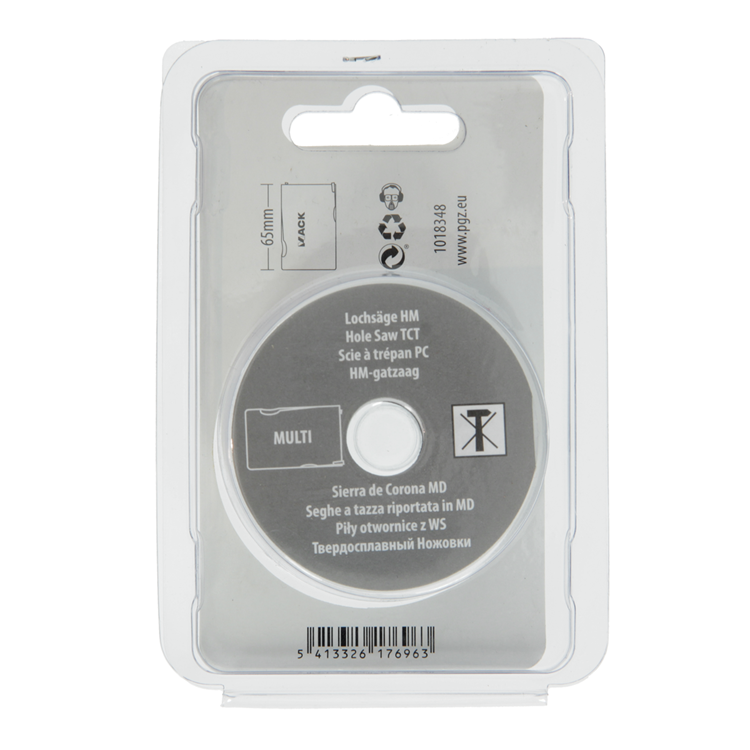 Mack 1018348 - gatzaag multi tct ø 60mm | 3 stuks