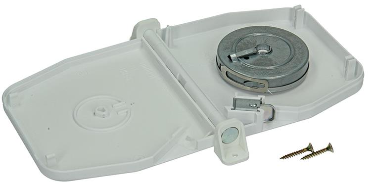 Mack 1010102 - 1 lintoproller orienteerbaar wit 6m 14mm | 5 stuks