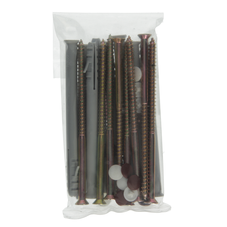 Mack 1017915 - kozijnplug met schroef polyamide 8 st 10 x 135 mm | 5 stuks