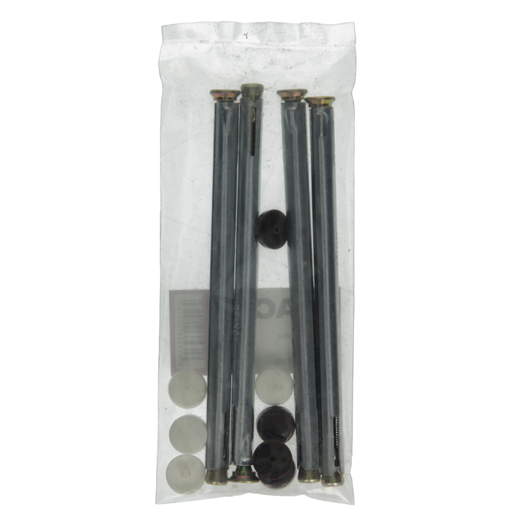 Mack 1017921 - metalen kozijnplug staal verzinkt 4 st 10 x150 mm | 5 stuks