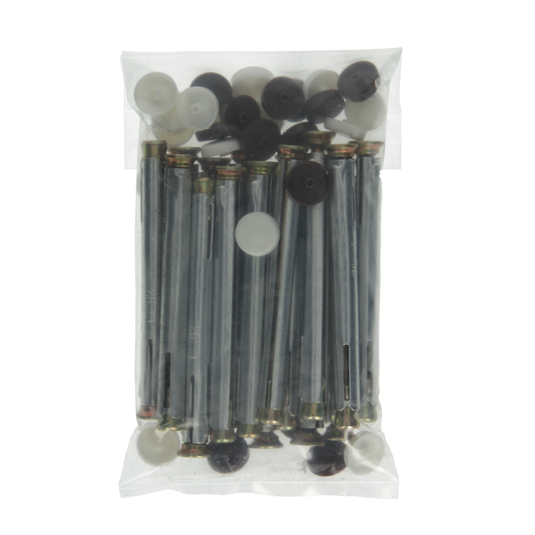 Mack 1018170 - metalen kozijnplug staal verzinkt 16 st 10 x 90 mm | 5 stuks