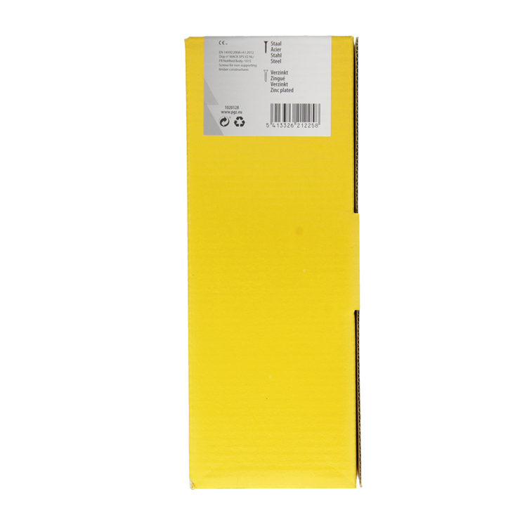 Mack 1020128 - spaanplaatschroef vz kop geelz 100 st 6,0 x 120 mm | 2 stuks