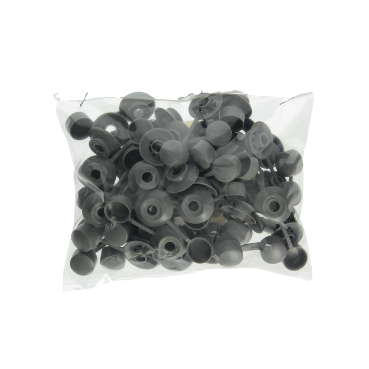 Mack 1020172 - sluitschelp grijs 50 st. 7mm | 5 stuks