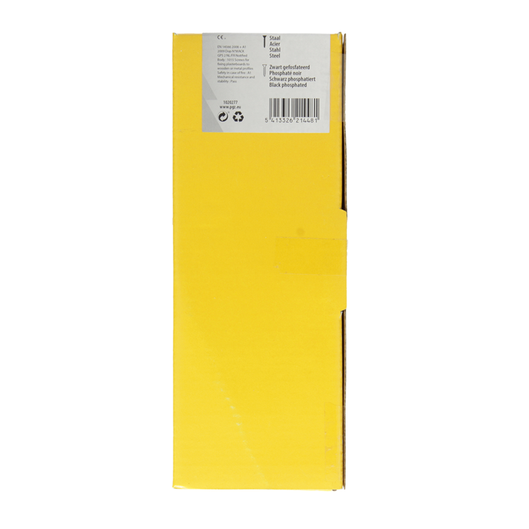 Mack 1020277 - gipsplaatschroef zwart gefosfat. 500 st 3,5 x 55 mm | 1 stuks