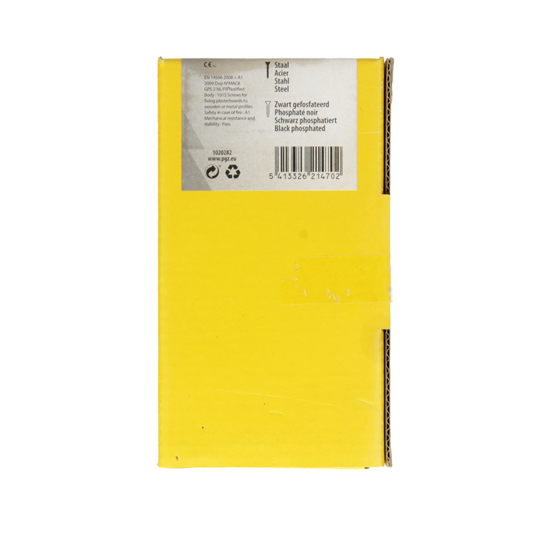 Mack 1020282 - gipsplaatschroef zwart gefosfat. 1000 st 3,5 x 25mm | 2 stuks