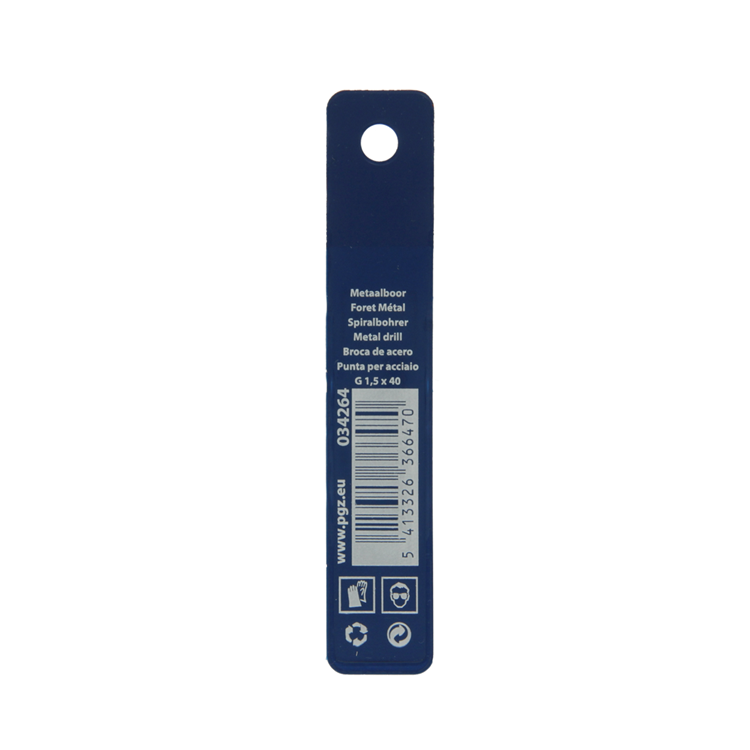 Mack 1018397 - metaalboor hss g din 338 ø 1,5 x 40 mm 2st | 5 stuks
