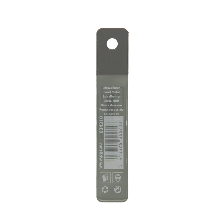 Mack 1018420 - metaalboor hss co5% din 338 ø 2,0 x 49 mm 2st | 5 stuks