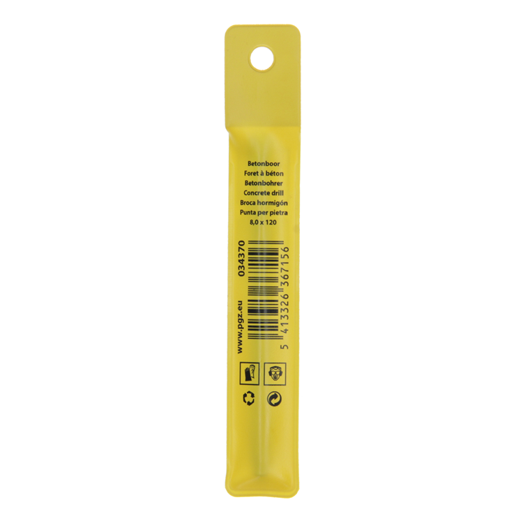 Mack 1018449 - betonboor din 8039 ø 8,0 x 120 mm | 5 stuks