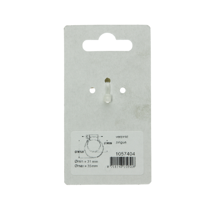 Mack 1057404 - spanring ribslang 31-35mm | 10 stuks