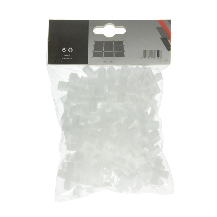 Mack 1066058 - tegelvoegkruisjes 8mm 100st | 5 stuks