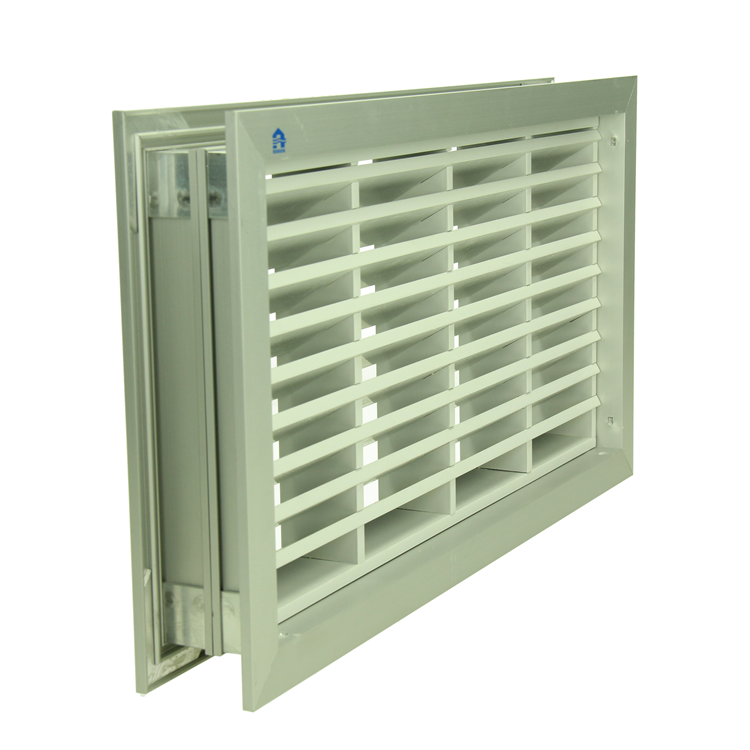 Renson 1067499 - brandwerend rooster 465 2 400x200mm natuurkleur | 1 stuks