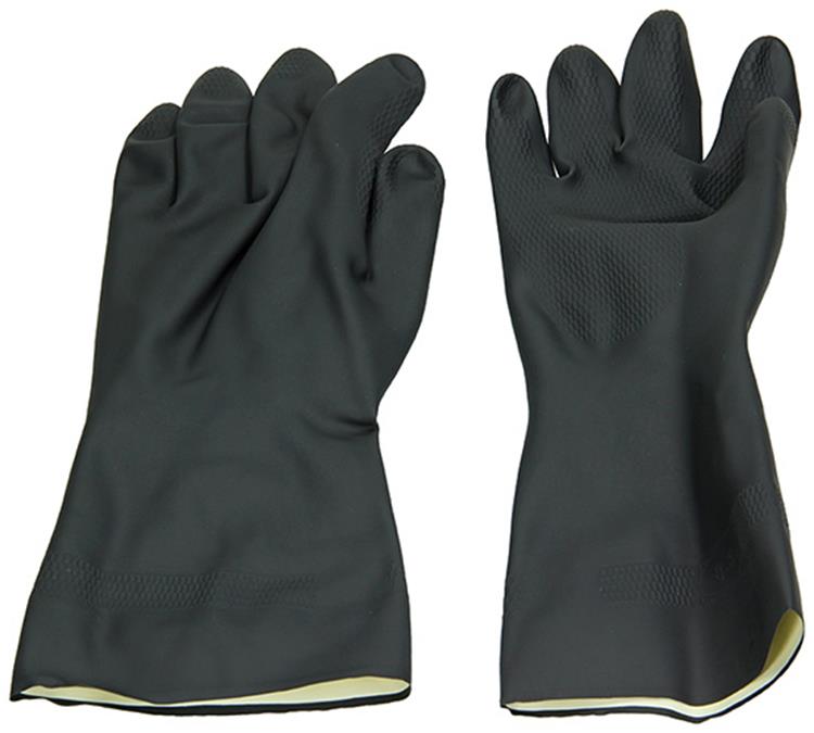 Heva 1009811 - handschoen rubby zwart 8 m | 10 stuks