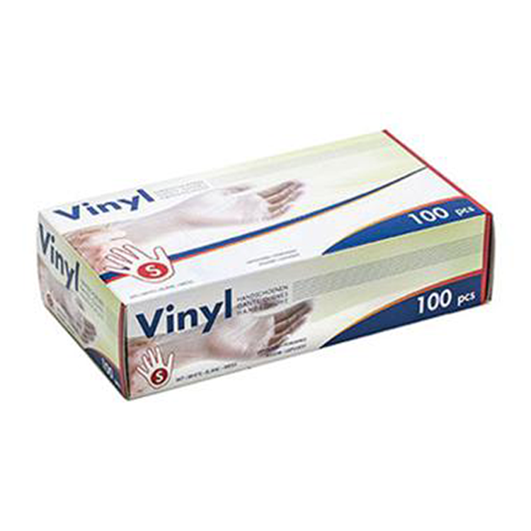 Hy@pro 1066457 - handschoen vinyl small wit ongepoederd doos 100st | 5 stuks