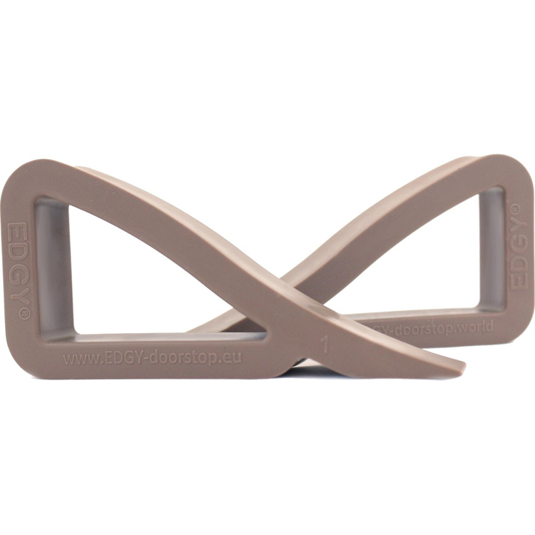 Edgy 1067113 - deur- en vensterstopper bruin | 5 stuks