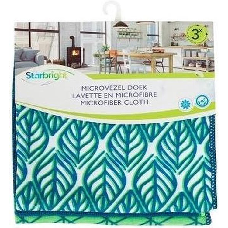 Starbright 1063309 - microvezel doek 3st 35 x 35cm sb | 6 stuks