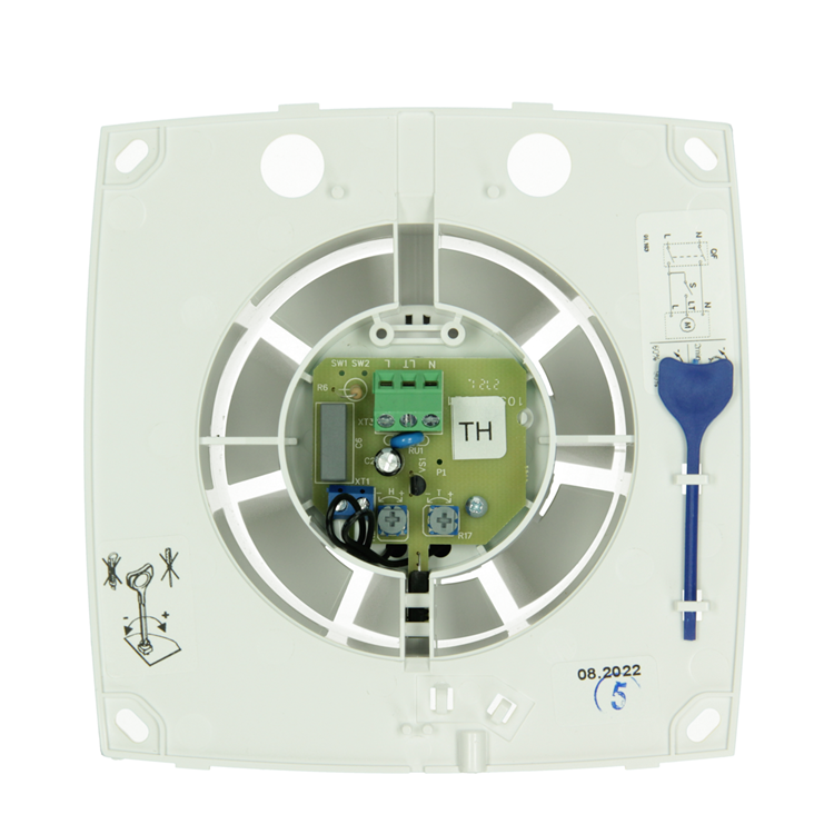 Renson 1069252 - mech.ventil. timer vochtsensor9411h (dia 100) | 2 stuks