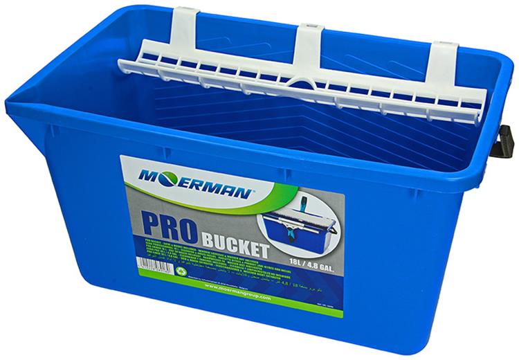 Moerman 1009221 - rechthoekige emmer 18 l | 2 stuks