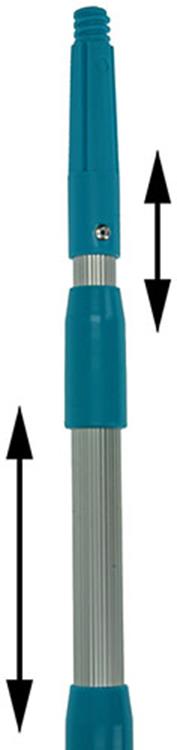 Moerman 1002396 - telescopische steel alu 2m | 6 stuks