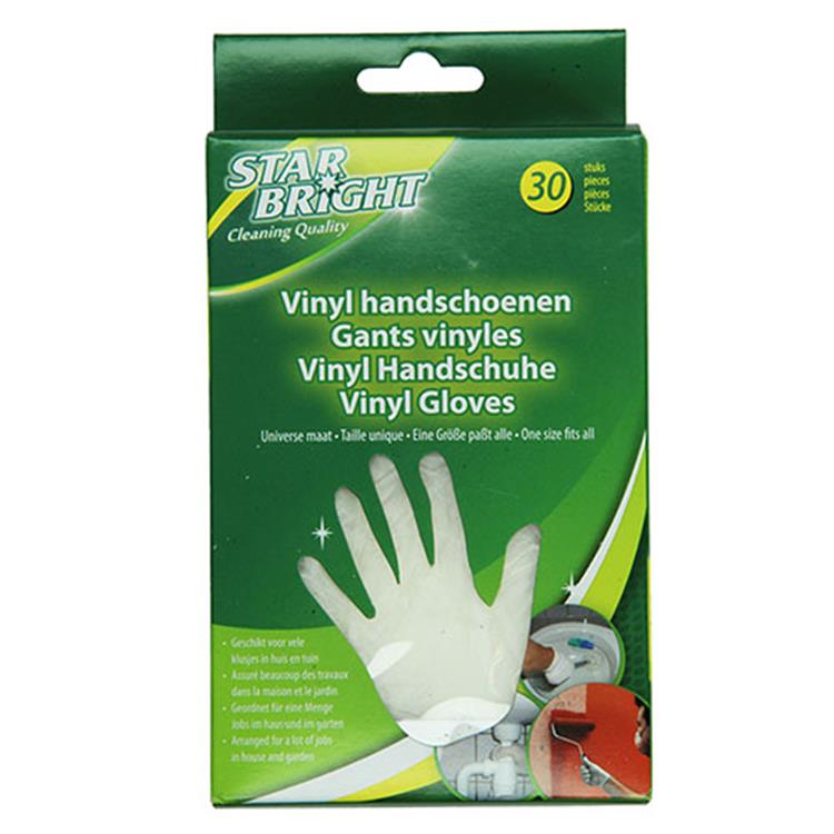 Starbright 1009152 - sb vinyl handschoen 30st | 8 stuks