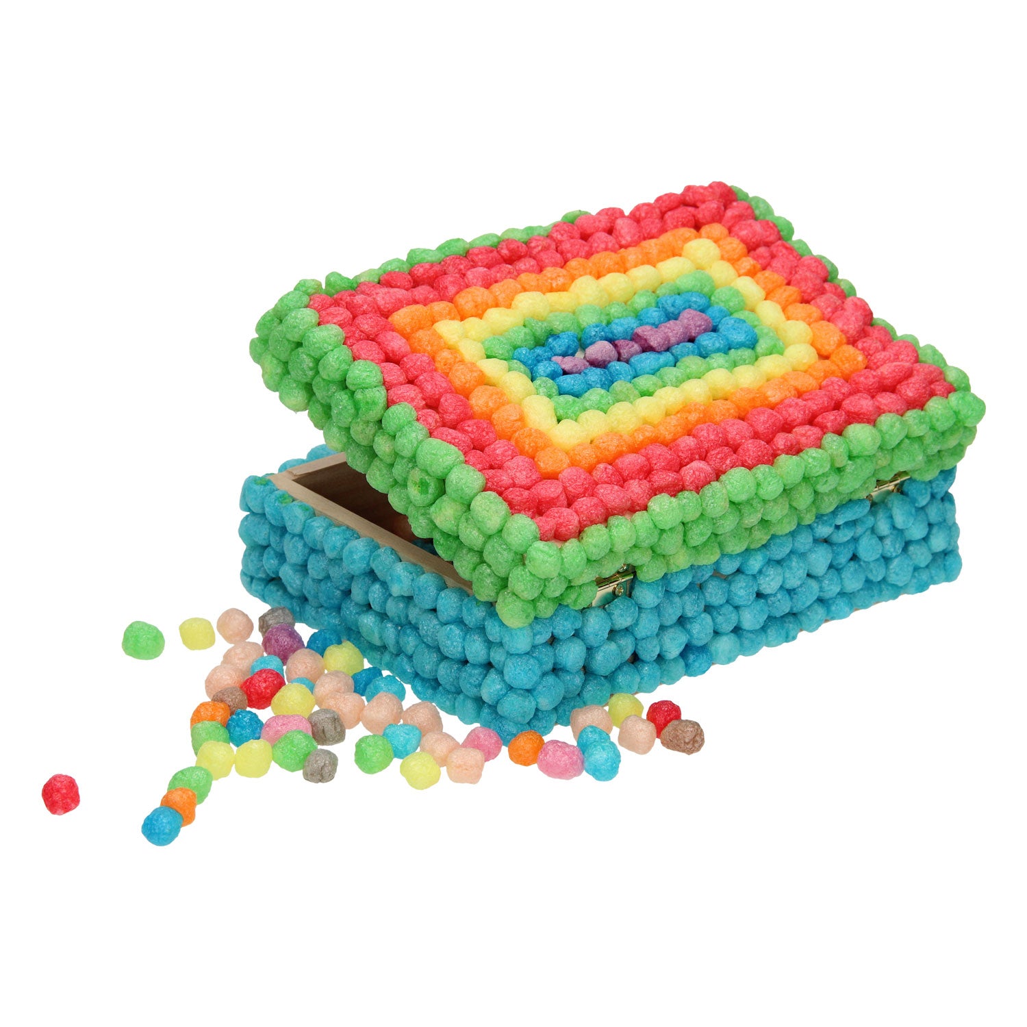 Houten Kaarten Kist met Klepdeksel