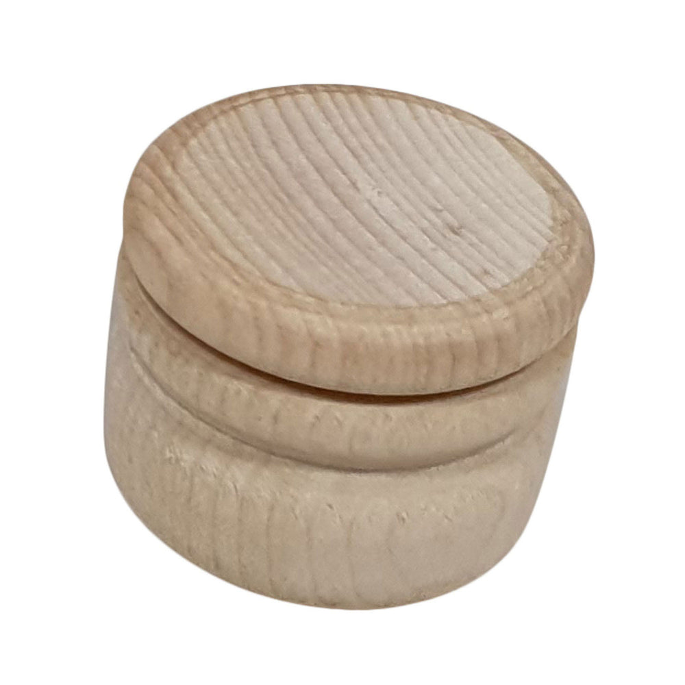Playwood tandendoosje beukenhout, ø 4,2cm