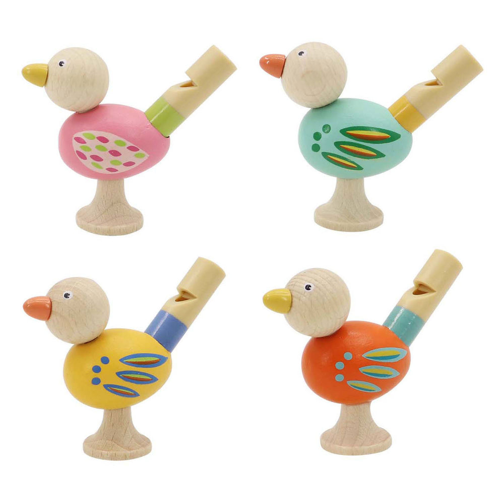Playwood houten vogelfluitje