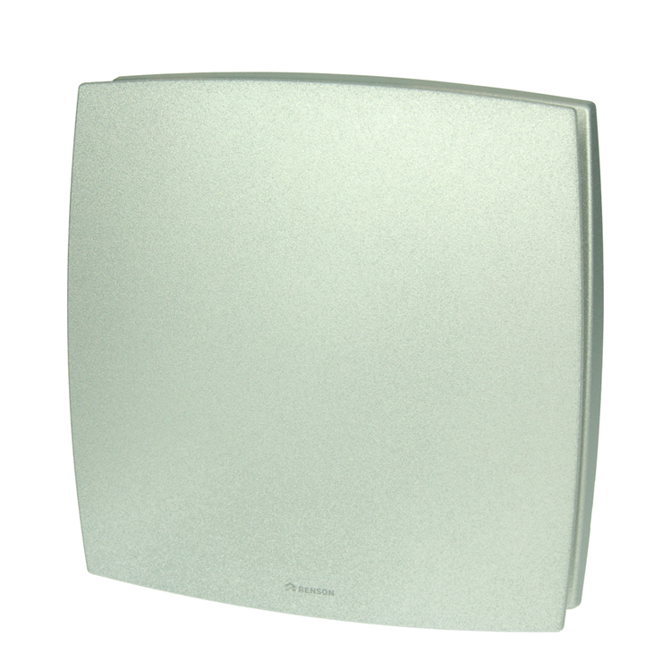 Renson 1069261 - mechanische ventilator cover (9x12-dia 125) 92g (grijs) | 2 stuks