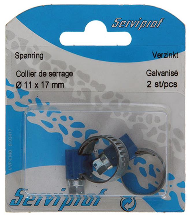 Mack 1015897 - 2 verzinkte spanringen kaart11x17mm | 10 stuks