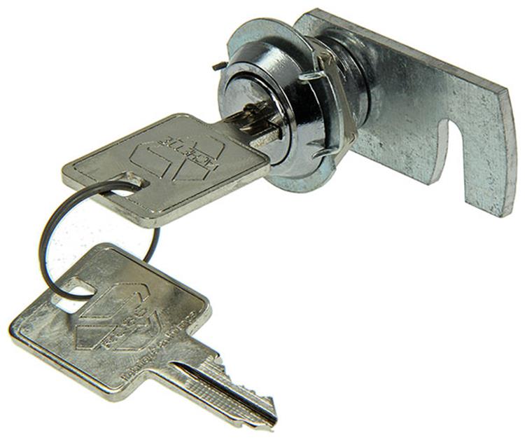 Mack 1013582 - 1 brievenkastslot verchroomd 13mm | 5 stuks