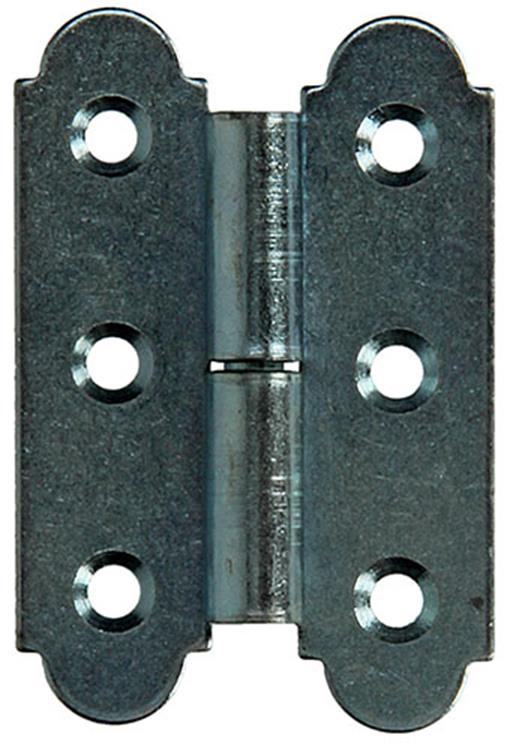 Mack 1013256 - 2 spaanse paumellen rechts verzinkt h 60 x b 40 mm | 5 stuks
