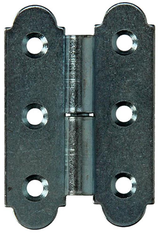 Mack 1013255 - 2 spaanse paumellen links verzinkt h 60 x b 40 mm | 5 stuks