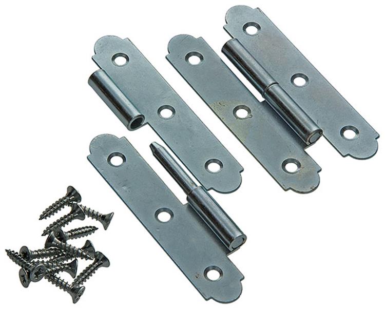Mack 1013261 - 2 spaanse paumellen links verzinkt h 100 x b 50 mm | 5 stuks
