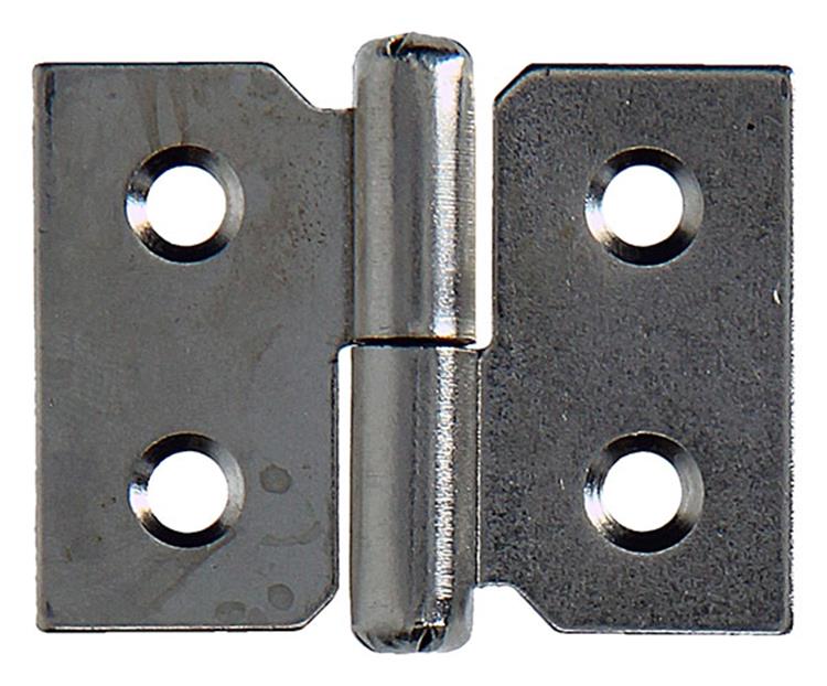 Mack 1013467 - 2 meubelpaumellen rechts vernikkeld h 30 x b 40 mm | 5 stuks