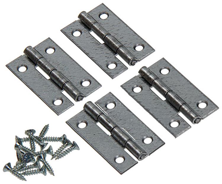 Mack 1013246 - 4 smalle scharnieren verzinkt h 40 x b 25 mm | 5 stuks