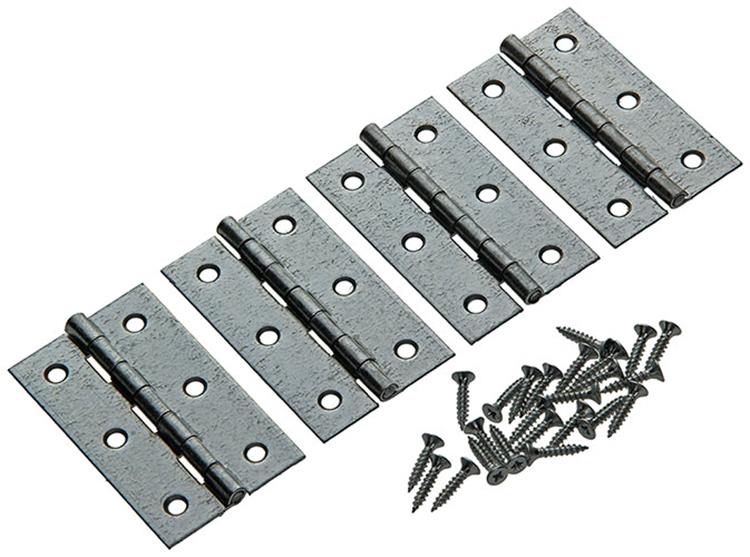 Mack 1013249 - 4 smalle scharnieren verzinkt h 70 x b 40 mm | 5 stuks