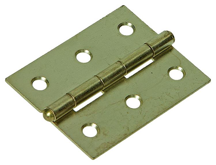 Mack 1013338 - 2 smalle scharnieren messing h 50 x b 30 mm | 5 stuks