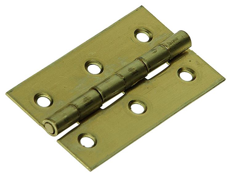Mack 1013504 - 2 smalle scharnieren messing h 60 x b 46 mm | 5 stuks