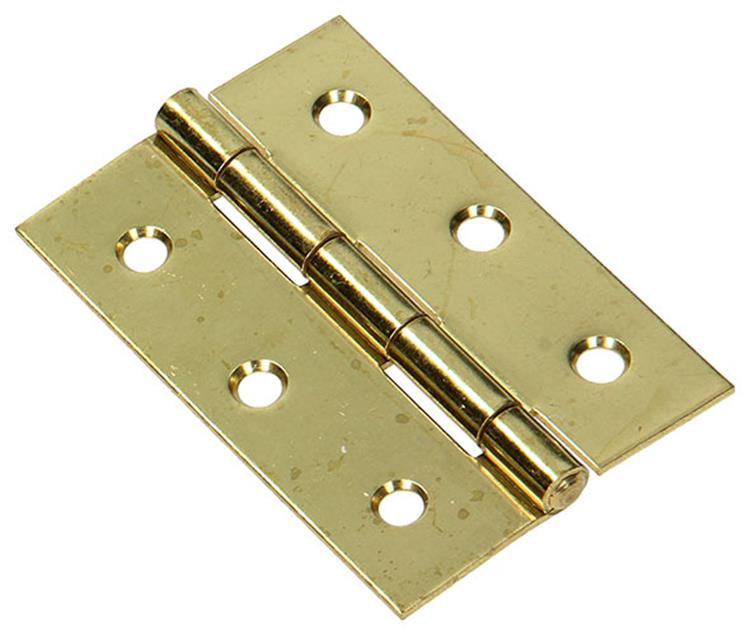 Mack 1013571 - 2 zware scharn. vermessingd h 75 x b 50 mm | 5 stuks