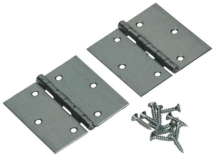 Mack 1013501 - 2 vierkante scharnieren verzinkt h 60 x b 60mm | 5 stuks