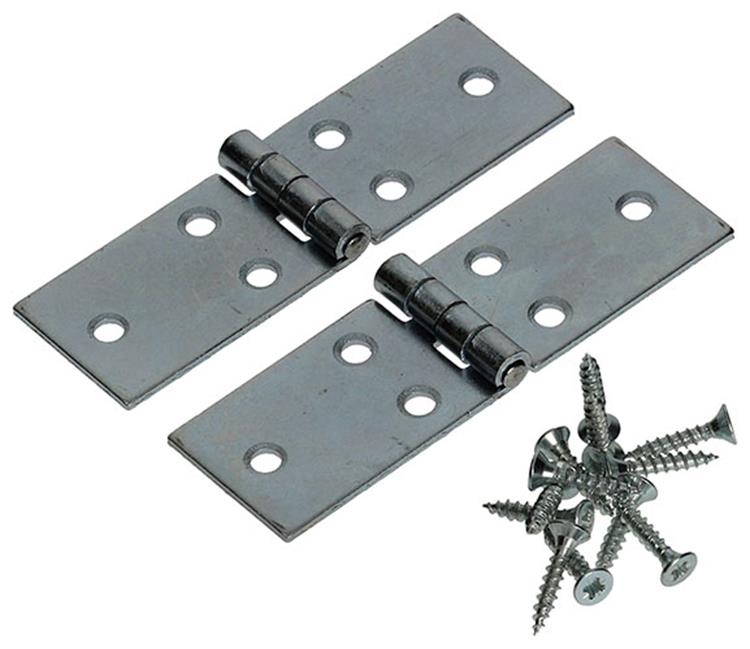 Mack 1013481 - 2 lintscharnieren verzinkt h 25 x b 80 mm | 5 stuks