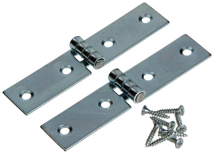 Mack 1013482 - 2 lintscharnieren verzinkt h 22 x b 100 mm | 5 stuks