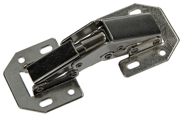 Mack 1013624 - 2 opzetveerscharnieren vernikkeld easy-line | 5 stuks
